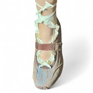 VTG Diesel Ballet Sneakers Iridescent Leather/Metallic